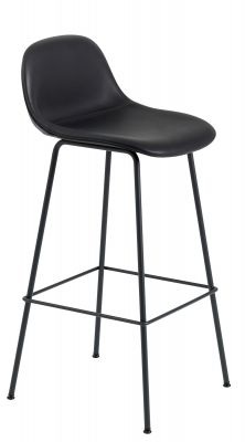 Fiber Counter Stool Bar Stool with Backrest H 75 cm Muuto